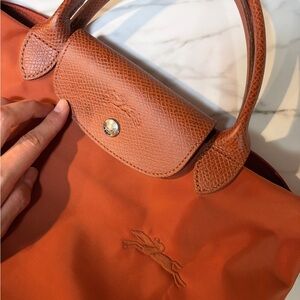Small Le Pliage Original Top Handle Bag - Chestnut